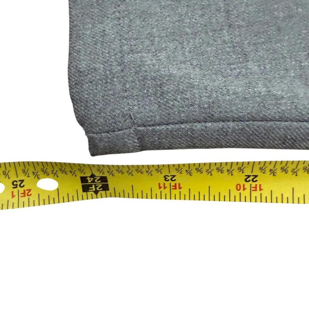 NWT ZARA Elastic waste back pockets straight ankle gray side 8372/317/803 Medium - Picture 10 of 11